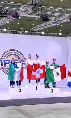 Home Podium bei den IPSF Weltmeisterschaften